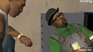 [IIElevenLabs] GTA SanAndreas - CJ, Big Smoke, Tenpenny но на русском