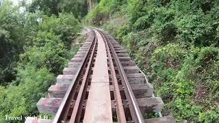 The Bridge over the River Kwai, in Kanchanaburi, Thailand, is a Significant Historical Landmark!