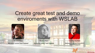 Create great test and demo environments with WSLab