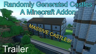 Outer Castles (100% Randomly Generated Castles) A Minecraft Bedrock Addon!