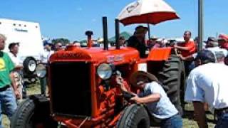 2007 Orange Spectacular AO Allis Chalmers on the Dyno