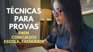 Como se dar bem nas provas | ENEM, concursos, faculdade...