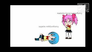 chrissy wake up meme //puella magi madoka magical//