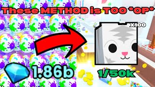 🤑*TOO OP* Methods for PROFIT in Color UPDATE!! (10+ HUGES a DAY) Pet Sim 99!