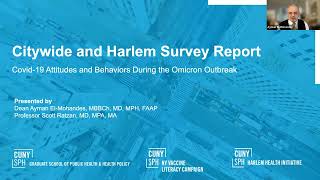 Harlem Survey Data Presentation