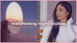 self care / manifesting night routine