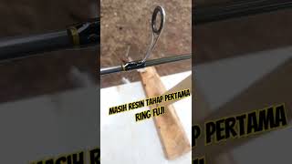 Resin lapisan pertama #lycan #customrod #ciamismancingmania #shortvideo #jorancustom #youtubeshorts