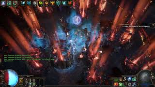 Path of Exile Vaal summon skeleton mage 3.23 Uber sirus update