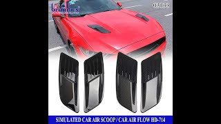 03133 Universal Car Side Air Flow Fender HD-714 Air Scoop Vent Air Car Ornament