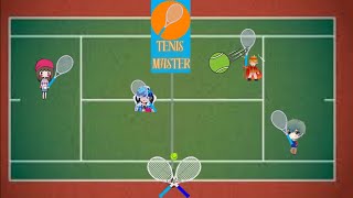 main game tenis master. gua gak tau udh prt berapa :(