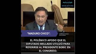 “MADURO CHICO”: EL APODO QUE EL DIPUTADO MELLADO USÓ PARA REFERIRSE AL PRESIDENTE BORIC