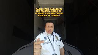 security guard natanggal dahil binigyan ng pagkain #shorts #youtubeshorts #securityguard #viral #fyp