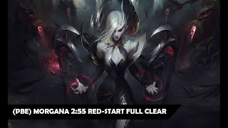 [Season 11.7 PBE] Morgana Jungle Clear Guide | 2:55 Red-Start Full Clear