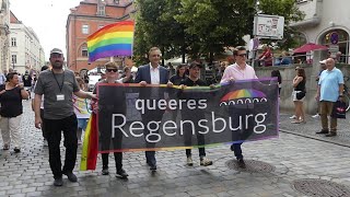 CSD Regensburg 2022 - Die gesamte Demo [Sa. 25.06.2022]