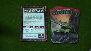 Review Bagration Russian Command Cards