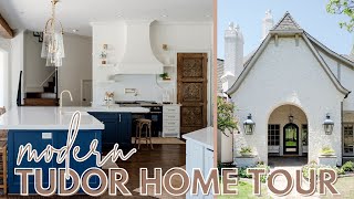 HOME TOUR | A Modern Tudor Tour with a CHAPEL Inside | FARMHOUSE LIVING