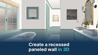 DesignFiles.co - Adding Recessed Panels in the 3D Editor