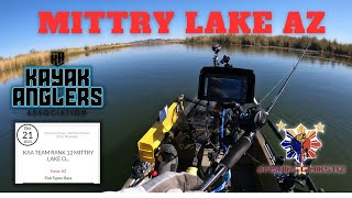 KAA Teams Tournament - Mittry Lake AZ #kayakfishing #fishing #bass #bassfishing