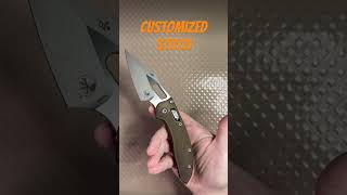 Microtech Stitch Ram-Lok With Original Goat Scales #youtubeshorts #shorts #youtubeshort #short