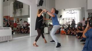 Bruno Galhardo & Lucia Kubasova demo 1 at 2nd Cyprus International Zouk'n'Holidays Congress