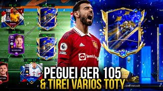 SLK🔥🤩PEGUEI GER 105 & TIREI VÁRIOS TOTY!|DO LIXO AO LUXO EP:3|FIFA 23 MOBILE|