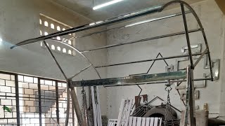 latest new design steel folding jhula stainless steel #steel #subscribe