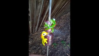 Flame work glass critter bead