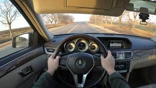 2013 Mercedes Benz E220 CDI - POV Review (Binaural Audio)