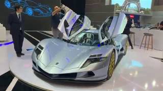 World's FASTEST Electric Hypercar | Aspark Owl | First Look | 2019 Dubai Motor Show