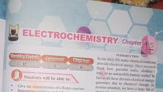 first year new chemistry book chapter 12 electrochemistry