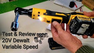 Test & Review Cheap Ratchet Impact Wrench 3/8 Cordless 20V Dewalt Battery, Byczone