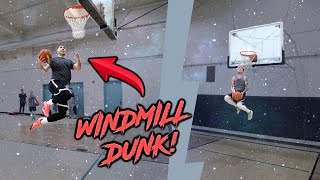 He was KILLING EVERYONE!! WINDMILL DUNK!!