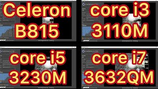 【ノートパソコンCPU交換】core i7,core i5,core i3,Celeronの中でコスパがいいCPUはどれか【ベンチマーク】