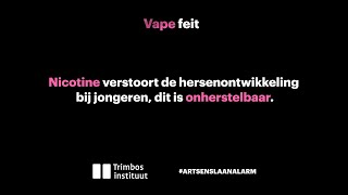 Nicotine verstoort de hersenontwikkeling | Vape feiten met Huib Mansvelder