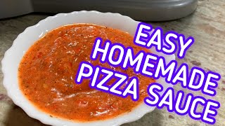 THE BEST HOMEMADE PIZZA SAUCE | Sasha’s Homemade Cooking