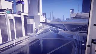 Mirror's Edge: Catalyst live wallpaper, City of Glass ambience and music (4K UHD 60 fps)