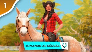 NOVA SÉRIE: vida no rancho 🐴✨ com a NOVA EXPANSÃO! l the sims 4 tomando as rédeas