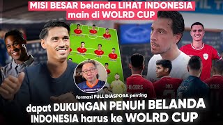 Timnas dengar Pendapat Legenda Belanda ‘Tijjani yakinlah pada Eliano’ Target 9 Poin full Diaspora