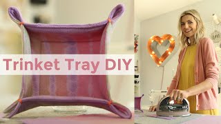 Trinket Tray Simple Sewing Tutorial