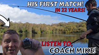 HOW TO FISH A MATCH - LISTEN TO COACH MIKE! - COARSE FISHING UK