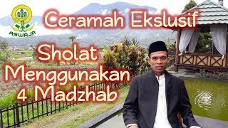 Hukum Jamaah Beda Madzhab Ustadz Abdul Somad, Lc , MA