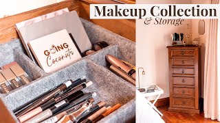 Organizing my *CURATED* Makeup Collection & Unique Beauty Storage | feat. Nordgreen