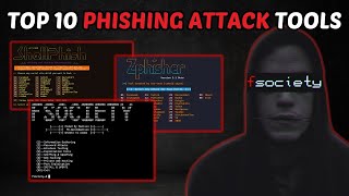 Top 10 Phishing Tools In Kali Linux To Hack Any Account 2024!