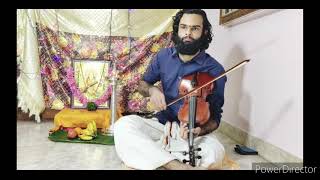 NATAJANAPALINI | NALINAKANTI | VIOLIN | NAVARATRI DAY 7 |SREENATH ATTINGAL