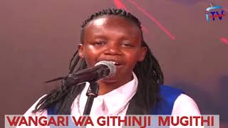 wangari wa Githinji performing at inooro tv mugithi 0716905837