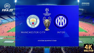 Man City vs Inter | UEFA Champions League Final 2023 | FIFA 23 [4K]