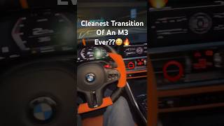 Is this one of the cleanest M3 transitions ever? (POV to Flyby)🤨🔥🔊