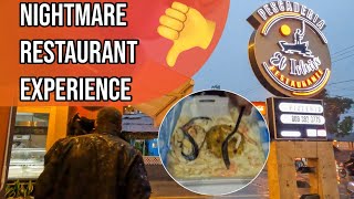 Nightmare Restaurant Experience in the Caribbean