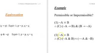 3.4b Propositional Syntax 4: Rules of Replacement for Arrow Tribar