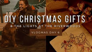 Vlogmas Day 6: Last Minute DIY Christmas Gifts + The Riverwoods in Provo, Utah